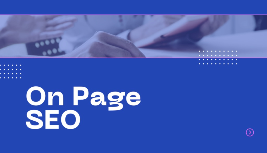 On Page SEO